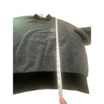 Project Social T Women's Let's Get Cozy Fleece Sweatshirt Gray Black Sz S (2-4) Photo 6