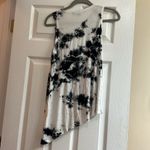 Fifteen Twenty  Black & Navy Tie Dye Asymetrical Tank Top Photo 1