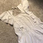 Old Navy New  waist-defined flutter-sleeve tie-back mini dress, size xl Photo 5