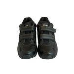 Vionic Tabi Black Leather Sneakers Work Shoes Orthotic Walking Size 9.5 Women's Photo 2