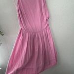 Free People NEW Melted Hearts Mini Bib Dress Lavender Purple Large Cottagecore Photo 2