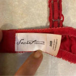 secret treasures Sexy Sequin Red‎ Padded Bra 36B Photo 7