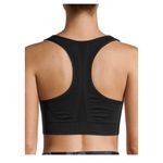 Avia NWT  Women's 2XL Black Seamless Racerback Sports Bra Activewear Top Workouts Photo 3