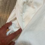 Free People  Movement White Skort Tennis Athletic Activewear Skirt Shorts Pocket Photo 3