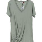 n:philanthropy  Leonardo Twist Hem Dress Sage size Medium NWT Short Sleeve Photo 1