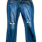 Gap Girlfriend Cut Distressed Denim 5pocket Jeans. -Host Pick- Photo 0