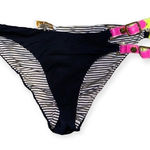 Beach Bunny bronze women’s small adjustable neon bikini bottoms Photo 0