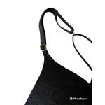 Black Sheer Mesh Lace Padded Lingerie Padded Mini Slip Dress M‎ Size undefined Photo 3