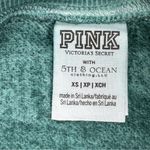 PINK - Victoria's Secret Pink Victoria’s Secret Collab US Navy Distressed Pullover Shirt Green XS‎ Photo 11