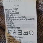 prAna  NIGHTINGALE SWEATER KNIT WOOL BLEND PURPLE MOUNTAIN OPEN BACK SWEATER M Photo 12