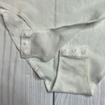 Bardot  white ribbed sleeveless mock neck body suit size 4 / xs Photo 5
