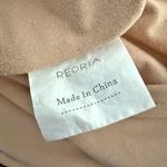 PEORIA | Dark Nude Peach Square Neck Long Sleeve Bodysuit Snap Closure | Size XL Tan Photo 6