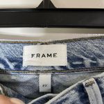 frame denim FRAME Le piper medium wash richlake frayed hem high waist jeans size US 27 Photo 2