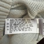 ZARA Cropped Short Sleeve Sweater Pullover Women's Medium Light Blue Sheer Girly Photo 12