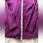 Athleta  Women’s Twist‎ Wrap Pullover Hooded Athletic Top Purple Size Small Photo 10
