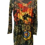Desigual  Canea printed dress artsy & boho style sz Small Photo 0