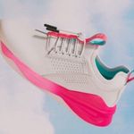 NEW Clove Electron Rose Nursing Shoes Pink Blue Womens Size 8.5 Photo 5