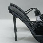 Jessica Rich Lace Up Pumps Women's 37 Black Pointed Toe Whimsygoth Shoes Sandals Size 6.5 Photo 11