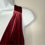 Revelry Burgundy Dylan Velvet Dress Size 8 Photo 5