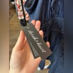 Derek Heart Denim Ruffle Strap Dress (SKORT) Photo 2