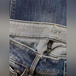 White House | Black Market  Bootcut Jeans Blue Embellished Women's Size 4 Photo 3