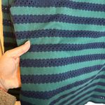 Brooks Brothers Red Fleece Striped Eyelet Top Photo 4