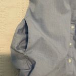 Lord & Taylor medium floral sequin collar belted shirt dress D1 1930 Blue Photo 13