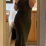 Black Sparkle Gown Size M Photo 0