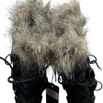 Sorel Womens Size 6.5 Tofino II Waterproof Faux Fur Trim Boots Black Stone NWT Photo 2