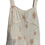 Sancia Cream Cerion Shell Sleeveless Seashell Detail Anja Jumpsuit Women Sz S Photo 7