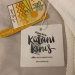 Kulani Kinis  hannah meloche white ribbed cheeky bikini bottoms size XL Photo 1