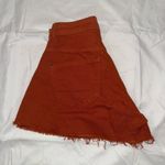 Lncprfm burnt orange with stitched design Shorts. Size 2 Photo 1
