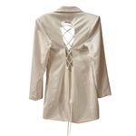 Endless Rose Strappy Back Long Sleeve
White Blazer Dress (New) Photo 6