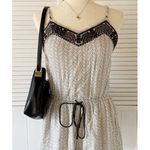 American Eagle Outfitters White and Black Tank Top Romper Photo 0
