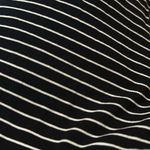 Active Basic Black & White Striped Shirt Photo 2