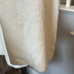 Ramy Brook Audrina Sweater Cream Ivory Ribber Knit Flare Sleeve Size Large Photo 4