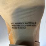 Dolce Vita Kirby Ankle Boots Women Size 7 Tan Perforated Western Heel Zip Brown Photo 3