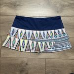 Two Lucky In Love Layered Tennis Skirt Skort Blue Purple Size Large Photo 4