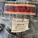 VTG 90s Y2K Z Cavaricci Dumpster Girl Baddie Low Rise‎ Bootcut Denim Jeans 5 Blue Size undefined Photo 6