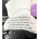 Joseph Ribkoff Knit Dress Womens 12 Black White Zig Zag Stretch Mod Retro Glam Photo 10