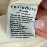 Foxiedox  Boston Proper Red Black Lace Floral One Shoulder Mini Dress size 8 Photo 4