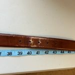 Allen Edmonds Soft Tan Distressed Calfskin USA Made Belt Photo 1