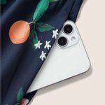 Bloomchic Fruit Print Flutter Sleeve Belted Midi Dress Photo 4