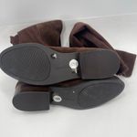 Lucky Brand  Calypso Boots Size 6 Tall Over The Knee Suede Chocolate Brown Suede Photo 12