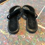 Brighton  Leather Sandals with Silver Buckle Accent Photo 11