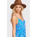 Show Me Your Mumu ‎ Dress Womens Small Blue Circus Mini Floral Paisley Photo 3