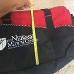 Nebraska Medical Center vintage duffle bag Red Photo 3