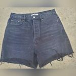 PacSun  black jean short high rise 90's Girlfriend style size 28 women's Photo 0