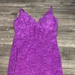 Morgan & Co. Fuchsia Lace Maxi Dress Purple Size undefined Photo 2