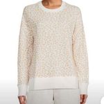 Leopard Crewneck Sweatshirt White Size M Photo 0